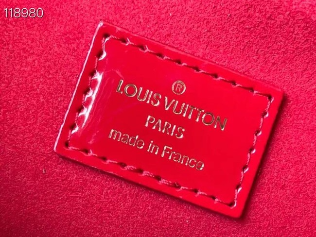 Louis Vuitton Monogram Vernis COUSSIN PM M57793 black