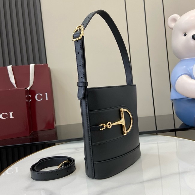 GUCCI 73 MINI BUCKET BAG 833665 Black
