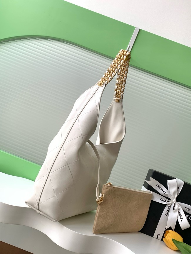 Chanel HOBO HANDBAG AS5425 white