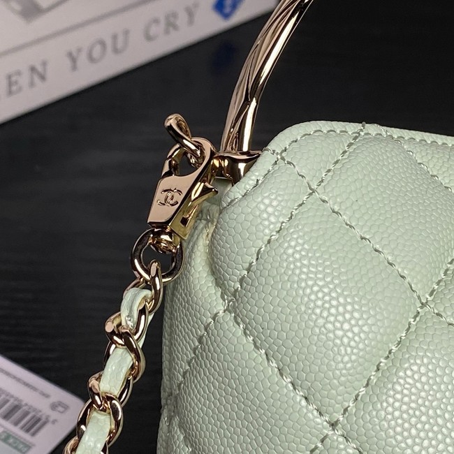 Chanel CLUTCH WITH CHAIN AP4591 light green