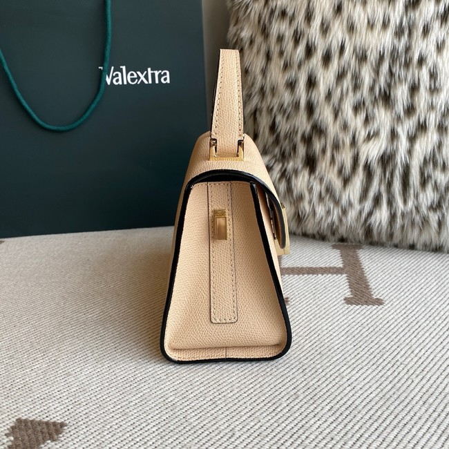 Valextra Iside Top Handle Mini Bag 00359 Nude