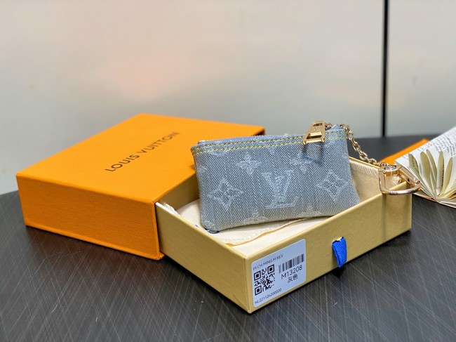 Louis Vuitton Key Pouch M13208 blue