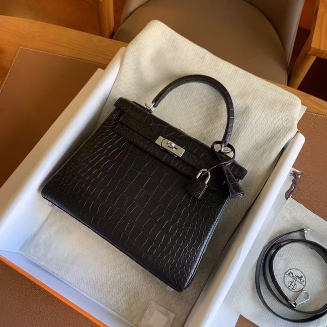 Hermes Kelly Shoulder Bags Nile crocodile leather KL3598-21