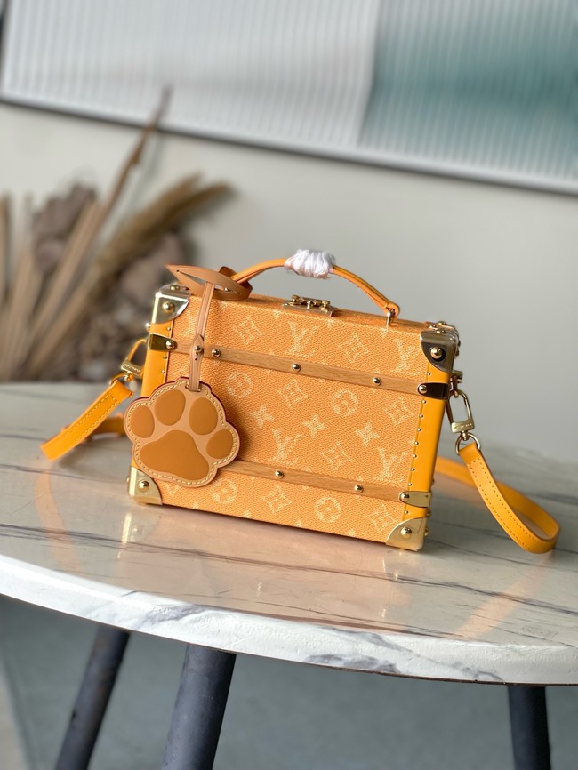 Louis Vuitton Clutch Box M12458 yellow