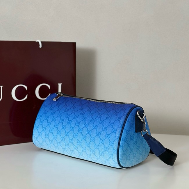 Gucci Chroma small cylinder bag 839325 blue