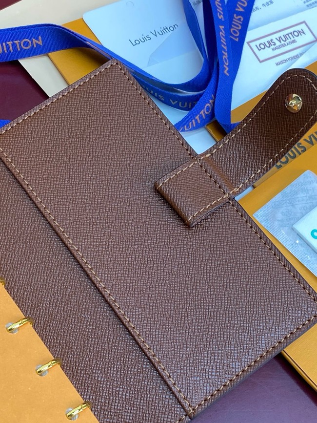 Louis Vuitton Small Ring Agenda Cover CUSTOMIZABLE R20005-13