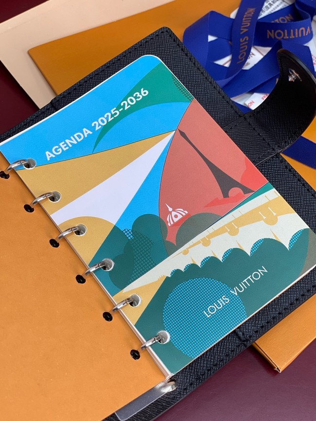 Louis Vuitton Small Ring Agenda Cover CUSTOMIZABLE R20005-3