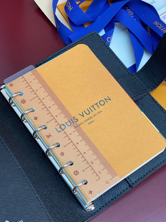 Louis Vuitton Small Ring Agenda Cover CUSTOMIZABLE R20005-4