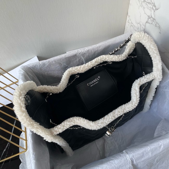 CHANEL 25 Small Handbag AS5293 black&Silver