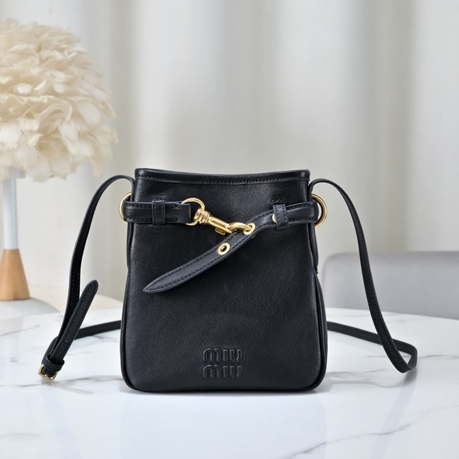 MIUMIU Nappa leather bag 5NR461 black