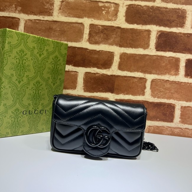 Gucci GG Marmont mini shoulder bag 699757 black