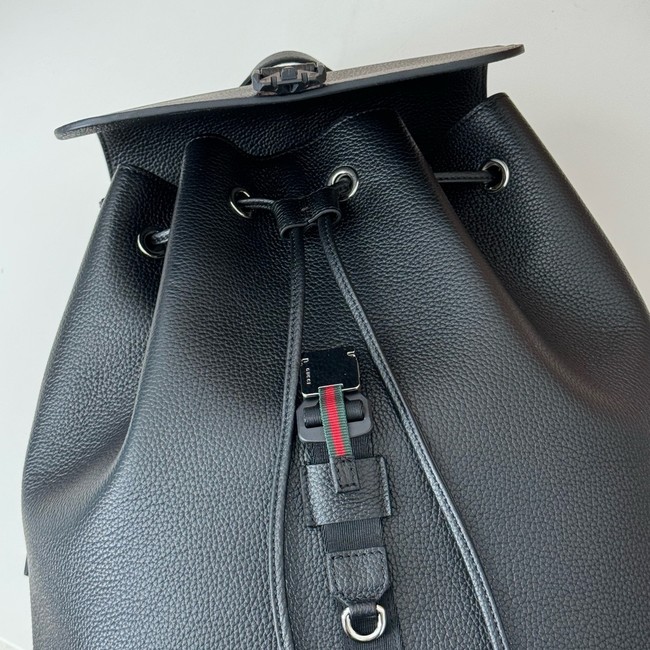 Gucci leather Backpack 816750 black