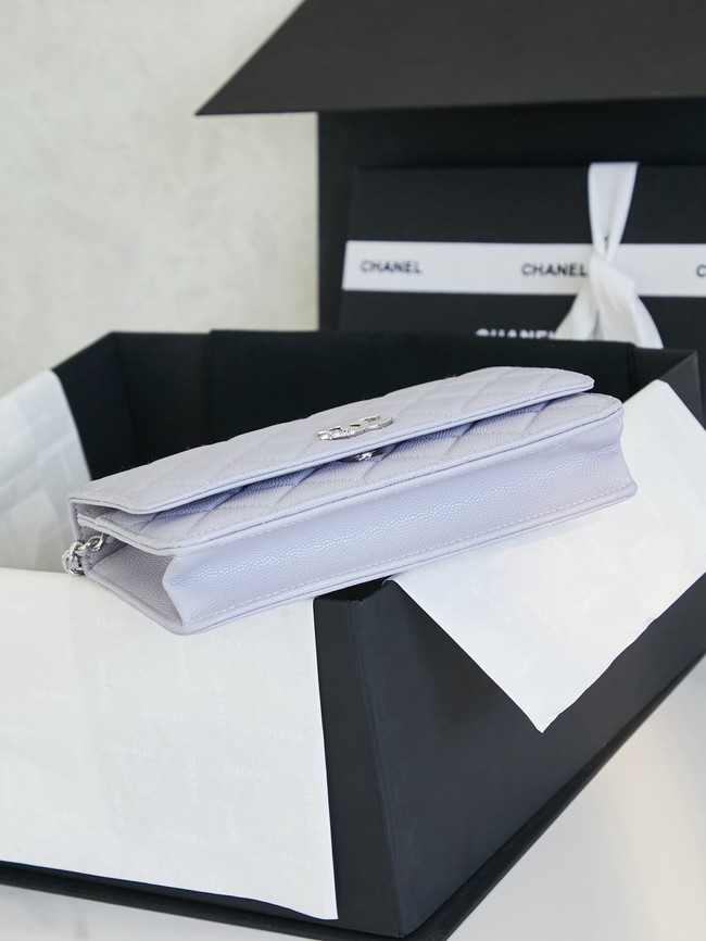 CHANEL Wallet On Chain AP3723 gray