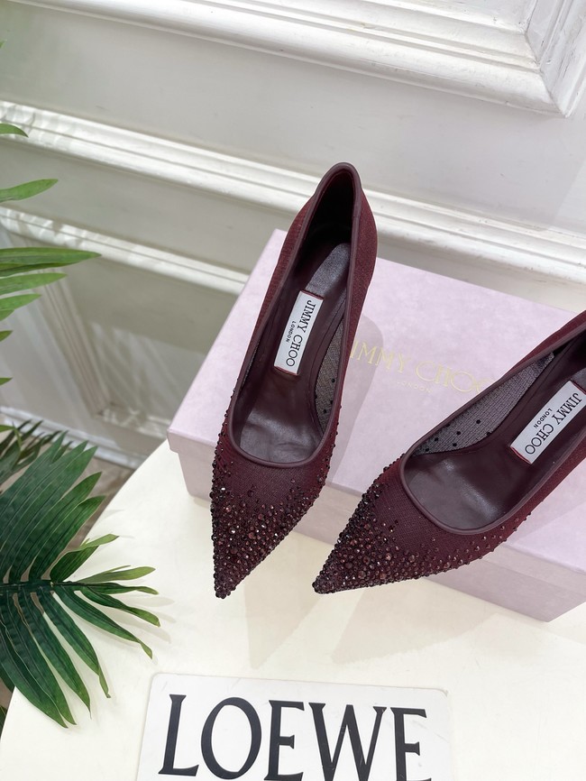 Jimmy Choo Shoes Heel 8.5CM 87205-1