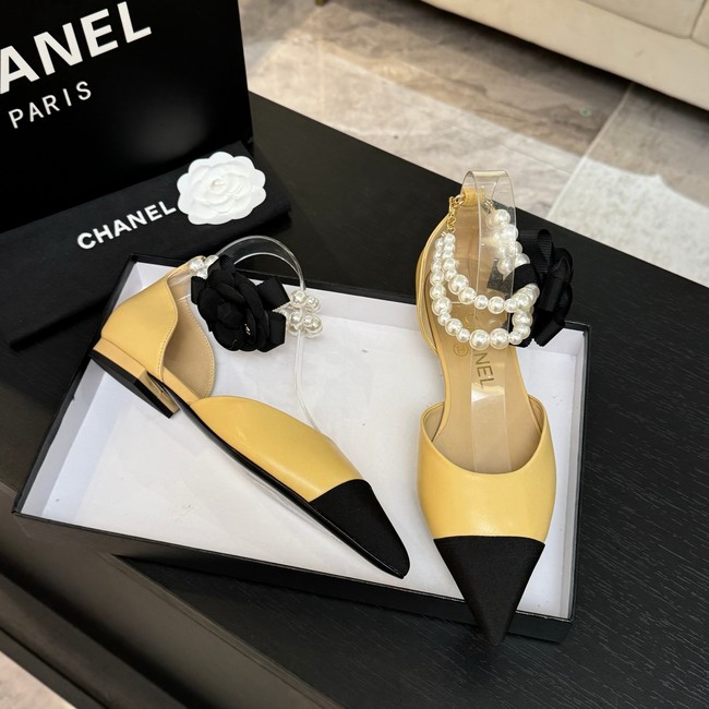 Chanel Sandals Calfskin 87209-1