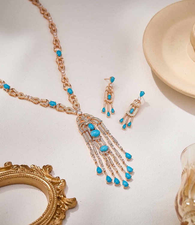 Cartier necklace&Earring CE81844