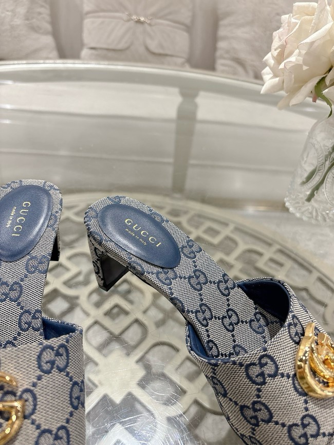 GUCCI Womens slide sandal with Horsebit 21075-2